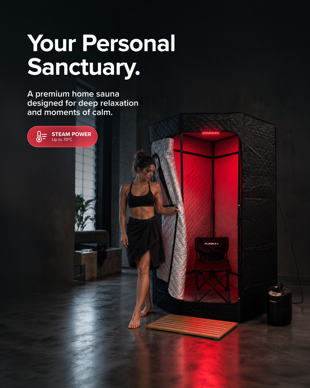 Alaska InfraRED Sauna